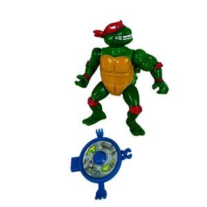 1989 TMNT Teenage Mutant‎ Ninja Turtles Wacky Action Raphael Figure